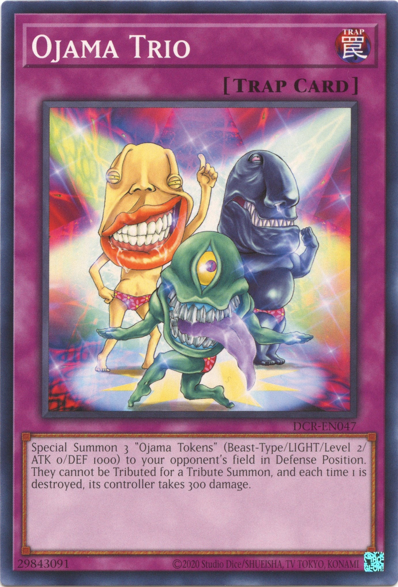Ojama Trio (25th Anniversary) [DCR-EN047] Common | Jomio and Rueliete's Cards and Comics
