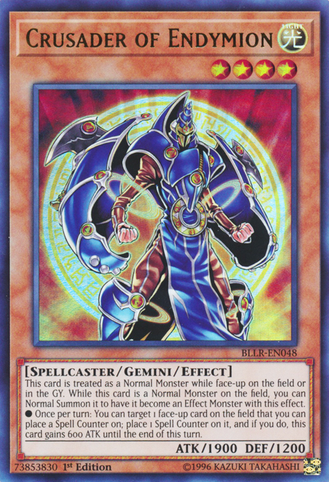 Crusader of Endymion [BLLR-EN048] Ultra Rare | Jomio and Rueliete's Cards and Comics