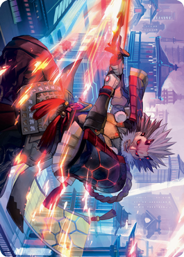 Isshin, Two Heavens as One 2 Art Card [Kamigawa: Neon Dynasty Art Series] | Jomio and Rueliete's Cards and Comics