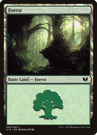 Forest (342) [Commander 2015] | Jomio and Rueliete's Cards and Comics