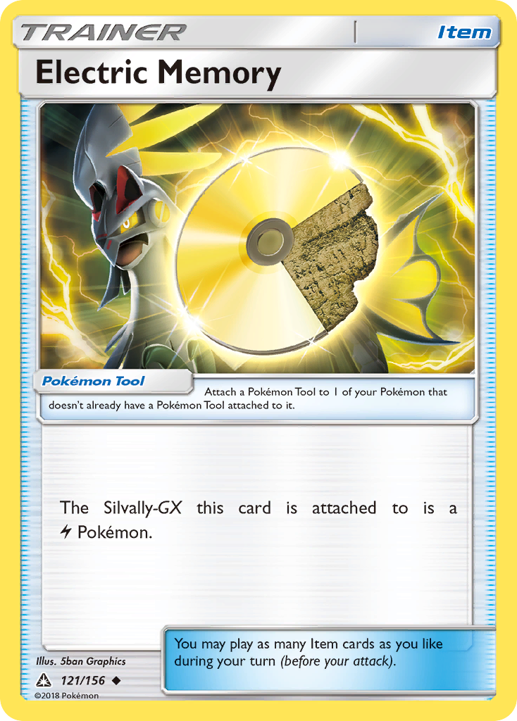 Electric Memory (121/156) [Sun & Moon: Ultra Prism] | Jomio and Rueliete's Cards and Comics