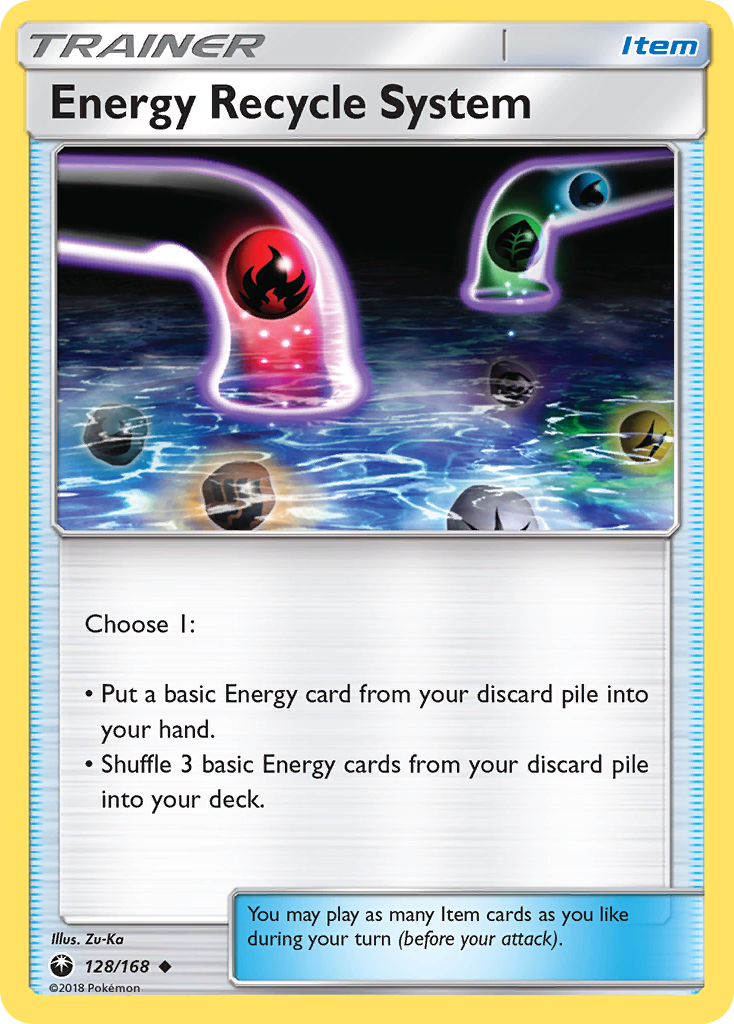Energy Recycle System (128/168) [Sun & Moon: Celestial Storm] | Jomio and Rueliete's Cards and Comics