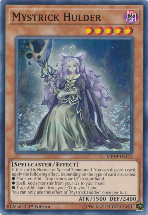 Mystrick Hulder [MP19-EN173] Common | Jomio and Rueliete's Cards and Comics