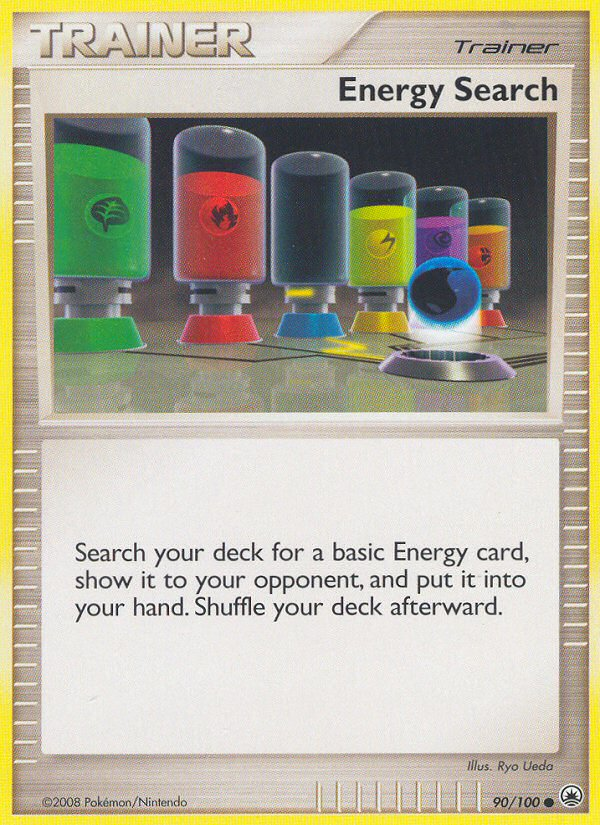 Energy Search (90/100) [Diamond & Pearl: Majestic Dawn] | Jomio and Rueliete's Cards and Comics