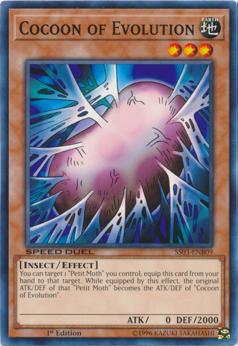 Cocoon of Evolution [SS03-ENB09] Common | Jomio and Rueliete's Cards and Comics