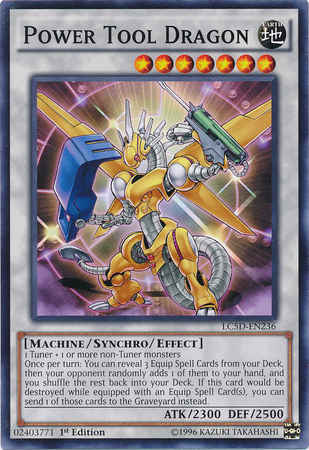 Power Tool Dragon [LC5D-EN236] Common | Jomio and Rueliete's Cards and Comics