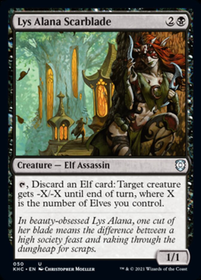 Lys Alana Scarblade [Kaldheim Commander] | Jomio and Rueliete's Cards and Comics