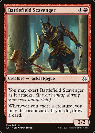 Battlefield Scavenger [Amonkhet] | Jomio and Rueliete's Cards and Comics