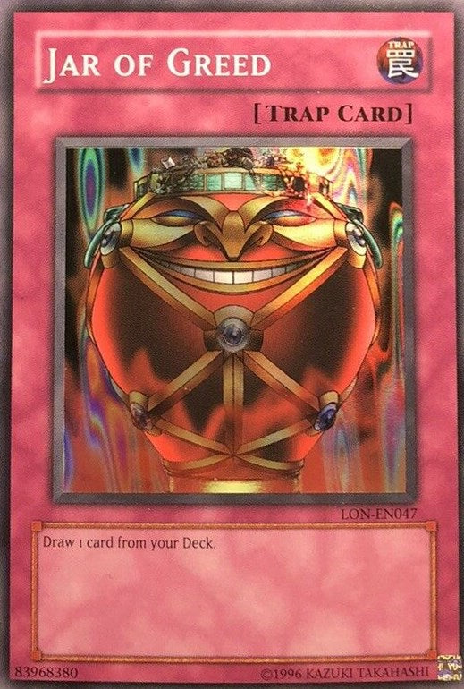 Jar of Greed [LON-EN047] Super Rare | Jomio and Rueliete's Cards and Comics