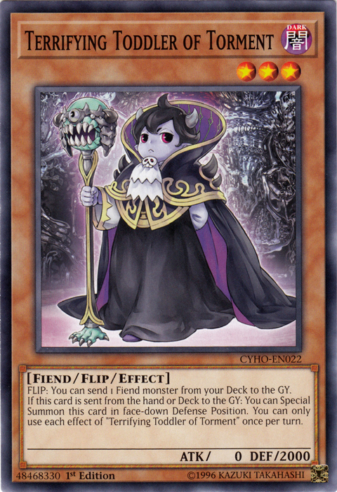 Terrifying Toddler of Torment [CYHO-EN022] Common | Jomio and Rueliete's Cards and Comics