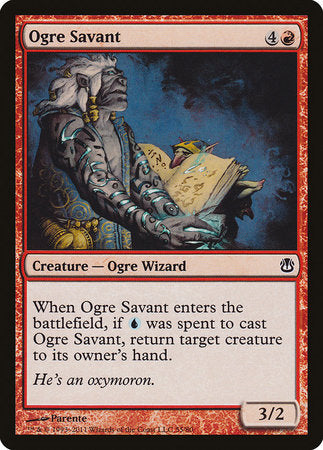 Ogre Savant [Duel Decks: Ajani vs. Nicol Bolas] | Jomio and Rueliete's Cards and Comics