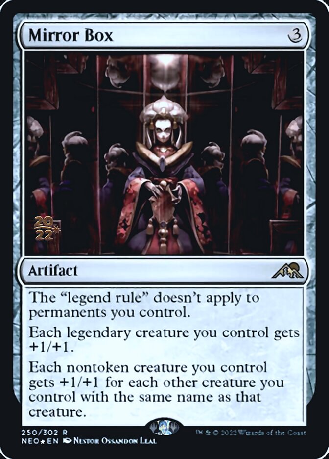 Mirror Box [Kamigawa: Neon Dynasty Prerelease Promos] | Jomio and Rueliete's Cards and Comics