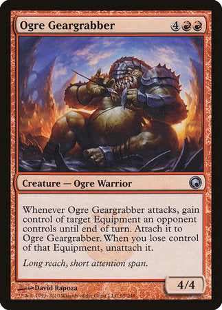 Ogre Geargrabber [Scars of Mirrodin] | Jomio and Rueliete's Cards and Comics
