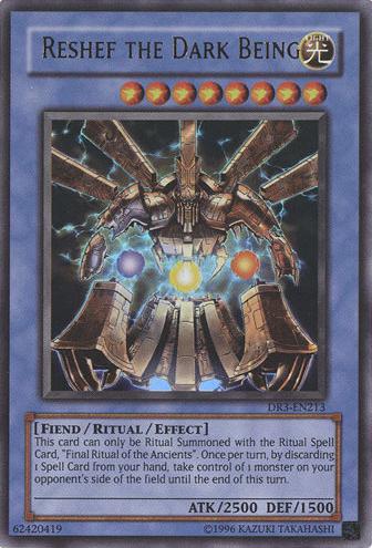 Reshef the Dark Being [DR3-EN213] Ultra Rare | Jomio and Rueliete's Cards and Comics