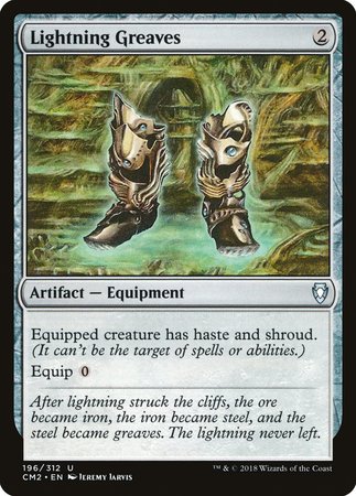 Lightning Greaves [Commander Anthology Volume II] | Jomio and Rueliete's Cards and Comics