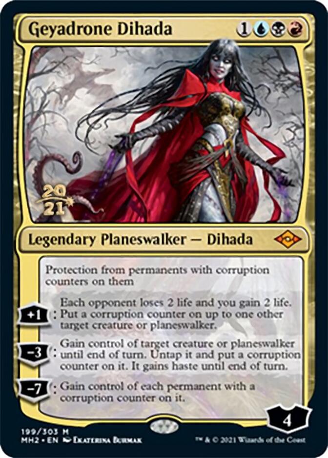 Geyadrone Dihada [Modern Horizons 2 Prerelease Promos] | Jomio and Rueliete's Cards and Comics