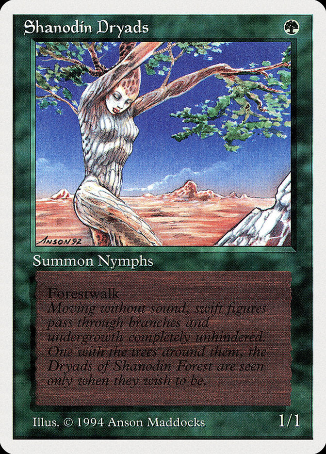 Shanodin Dryads [Summer Magic / Edgar] | Jomio and Rueliete's Cards and Comics