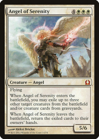 Angel of Serenity [Return to Ravnica] | Jomio and Rueliete's Cards and Comics