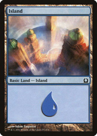 Island (257) [Return to Ravnica] | Jomio and Rueliete's Cards and Comics