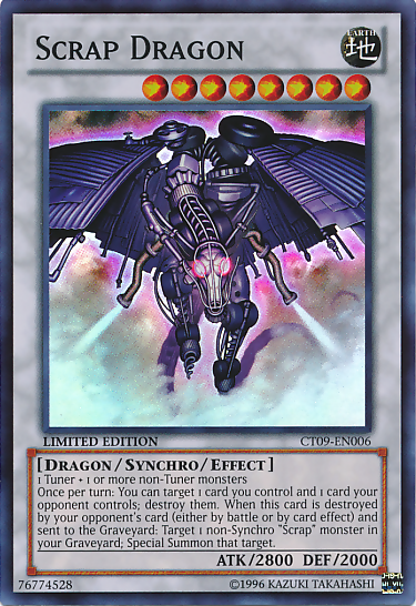 Scrap Dragon [CT09-EN006] Super Rare | Jomio and Rueliete's Cards and Comics