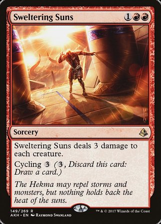 Sweltering Suns [Amonkhet] | Jomio and Rueliete's Cards and Comics
