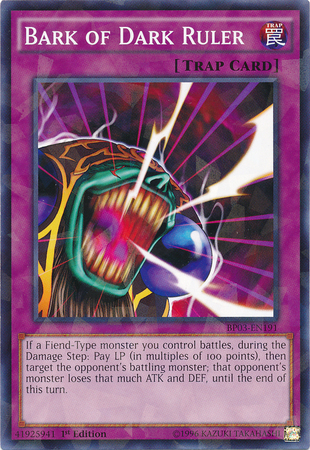 Bark of Dark Ruler (Shatterfoil) [BP03-EN191] Common | Jomio and Rueliete's Cards and Comics