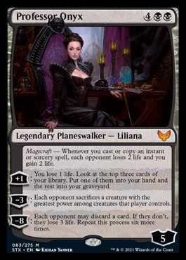 Professor Onyx [Strixhaven: School of Mages] | Jomio and Rueliete's Cards and Comics