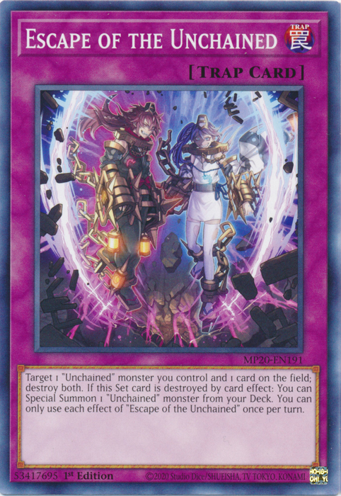 Escape of the Unchained [MP20-EN191] Common | Jomio and Rueliete's Cards and Comics