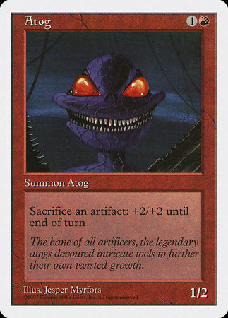Atog [Fifth Edition] | Jomio and Rueliete's Cards and Comics