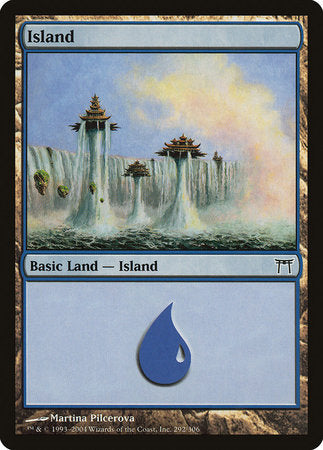 Island (292) [Champions of Kamigawa] | Jomio and Rueliete's Cards and Comics