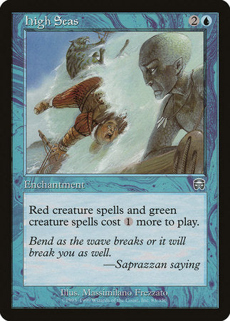 High Seas [Mercadian Masques] | Jomio and Rueliete's Cards and Comics