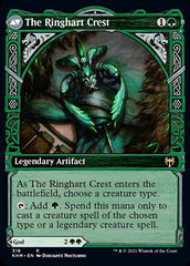 Kolvori, God of Kinship // The Ringhart Crest (Showcase) [Kaldheim] | Jomio and Rueliete's Cards and Comics