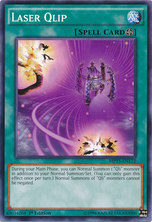 Laser Qlip [MP15-EN172] Common | Jomio and Rueliete's Cards and Comics
