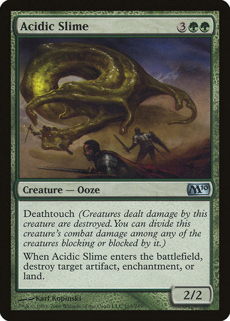 Acidic Slime [Magic 2010] | Jomio and Rueliete's Cards and Comics