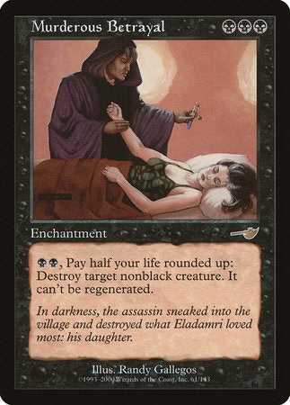 Murderous Betrayal [Nemesis] | Jomio and Rueliete's Cards and Comics