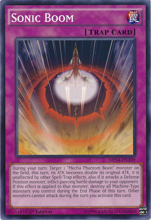 Sonic Boom [MP14-EN109] Common | Jomio and Rueliete's Cards and Comics