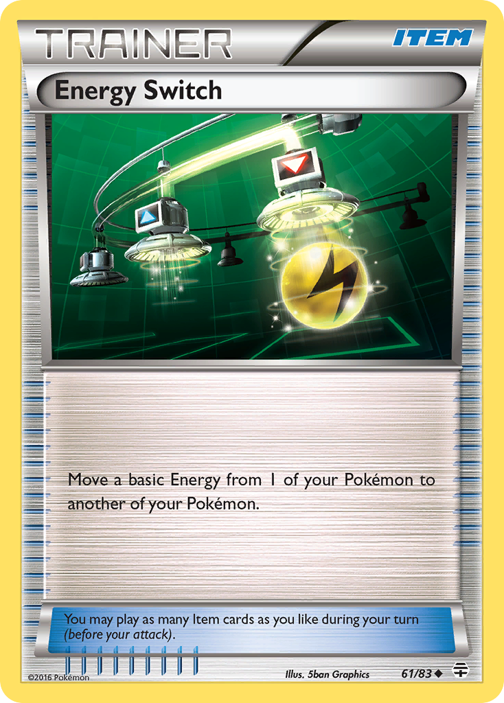 Energy Switch (61/83) [XY: Generations] | Jomio and Rueliete's Cards and Comics
