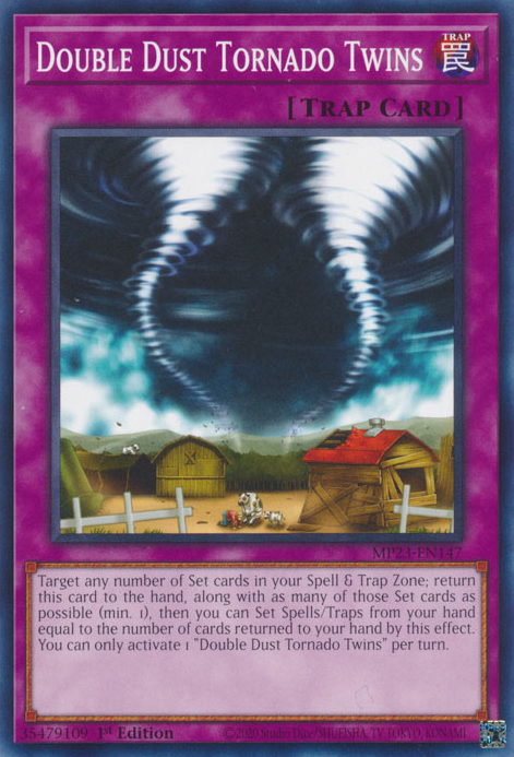 Double Dust Tornado Twins [MP23-EN147] Common | Jomio and Rueliete's Cards and Comics
