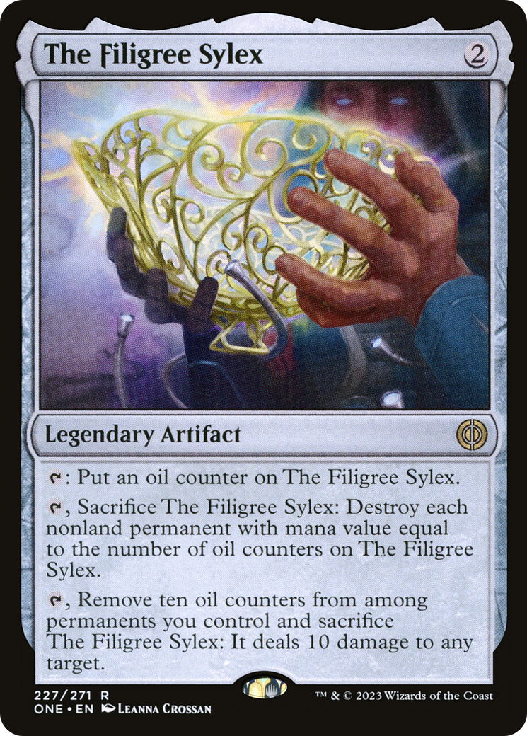 The Filigree Sylex [Phyrexia: All Will Be One] | Jomio and Rueliete's Cards and Comics