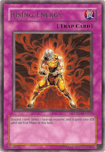 Rising Energy [DR04-EN056] Rare | Jomio and Rueliete's Cards and Comics