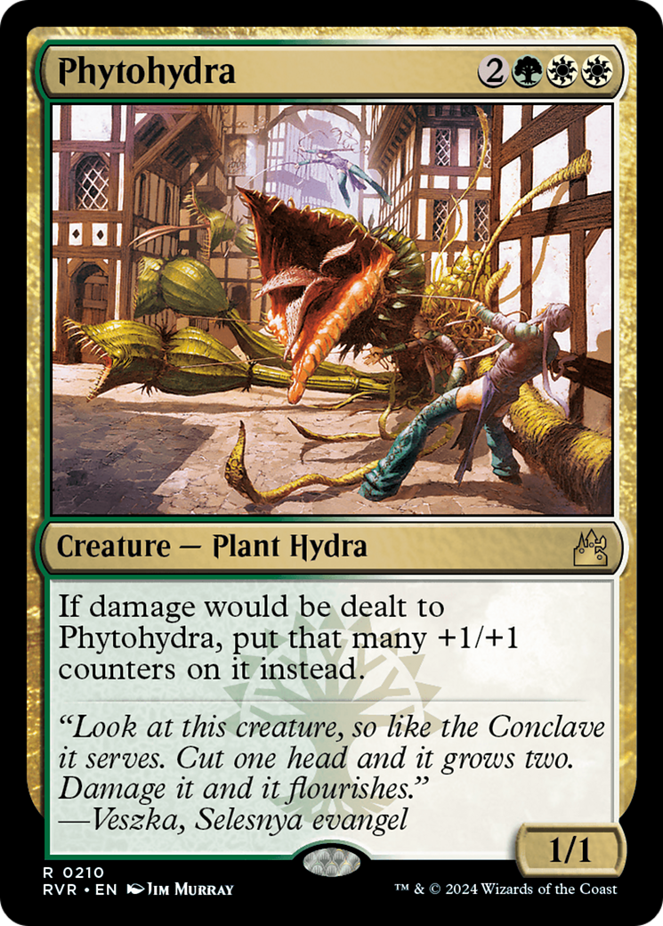 Phytohydra [Ravnica Remastered] | Jomio and Rueliete's Cards and Comics