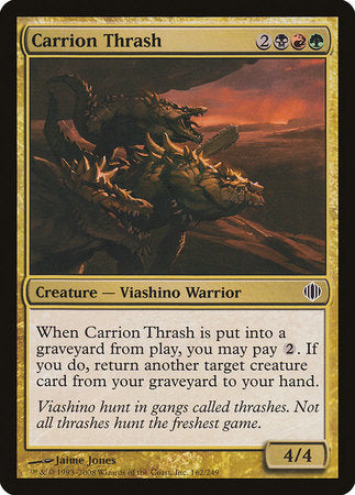 Carrion Thrash [Shards of Alara] | Jomio and Rueliete's Cards and Comics