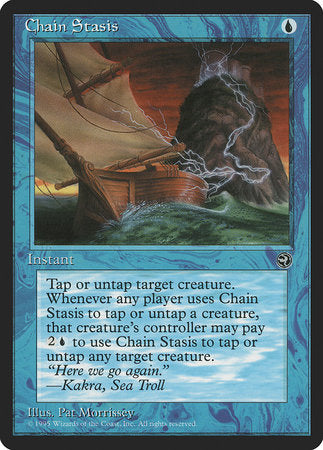 Chain Stasis [Homelands] | Jomio and Rueliete's Cards and Comics