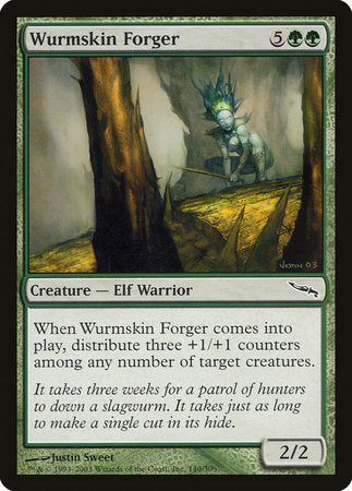 Wurmskin Forger [Mirrodin] | Jomio and Rueliete's Cards and Comics