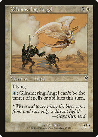 Glimmering Angel [Invasion] | Jomio and Rueliete's Cards and Comics