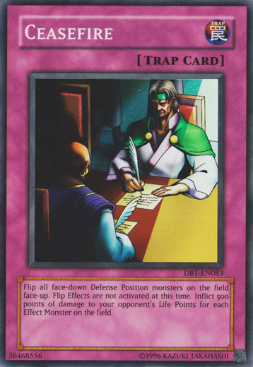 Ceasefire [DB1-EN083] Super Rare | Jomio and Rueliete's Cards and Comics