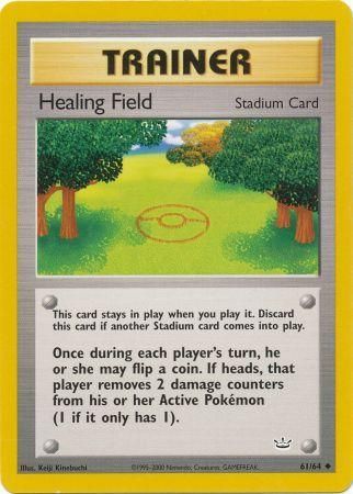 Healing Field (61/64) [Neo Revelation Unlimited] | Jomio and Rueliete's Cards and Comics