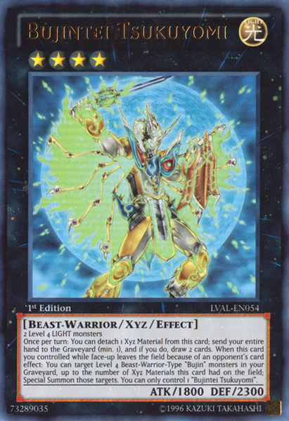 Bujintei Tsukuyomi [LVAL-EN054] Ultra Rare | Jomio and Rueliete's Cards and Comics