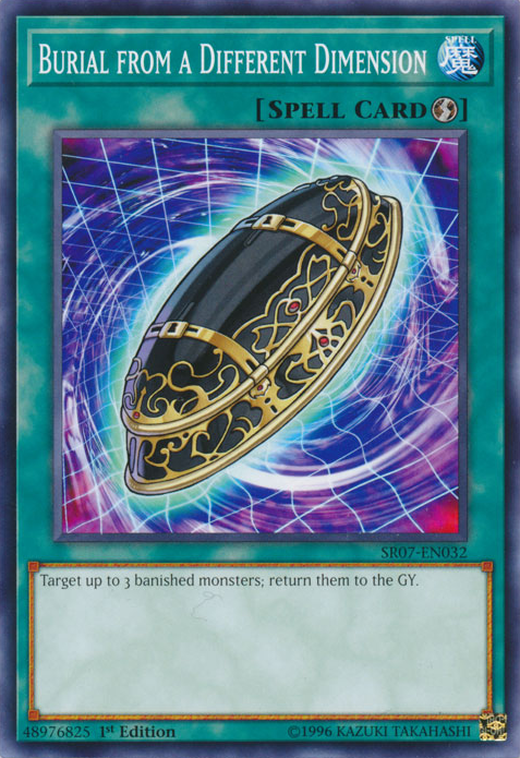 Burial from a Different Dimension [SR07-EN032] Common | Jomio and Rueliete's Cards and Comics