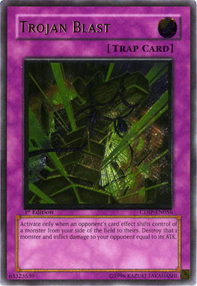 Trojan Blast (UTR) [CDIP-EN056] Ultimate Rare | Jomio and Rueliete's Cards and Comics